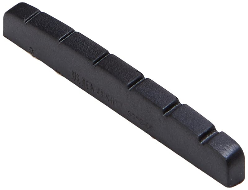 GRAPH TECH GUITAR LABS Graph Tech Black Tusq XL Flat Bottom Slot Nut PT-5010-00 - Image 2